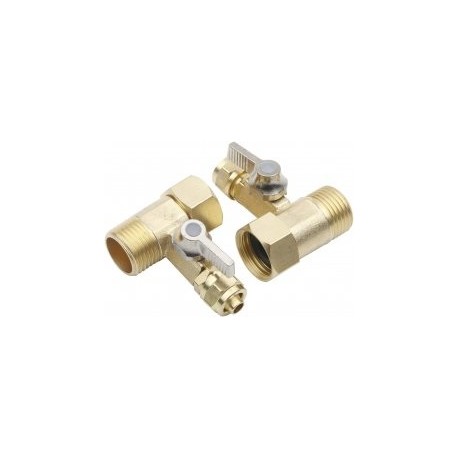 T idom 3/8 col-os külső-belső menettel. 3/8"-os gyorscsatlakozóval.