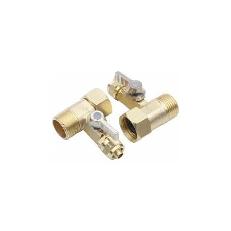 T idom 3/8 col-os külső-belső menettel. 3/8"-os gyorscsatlakozóval.