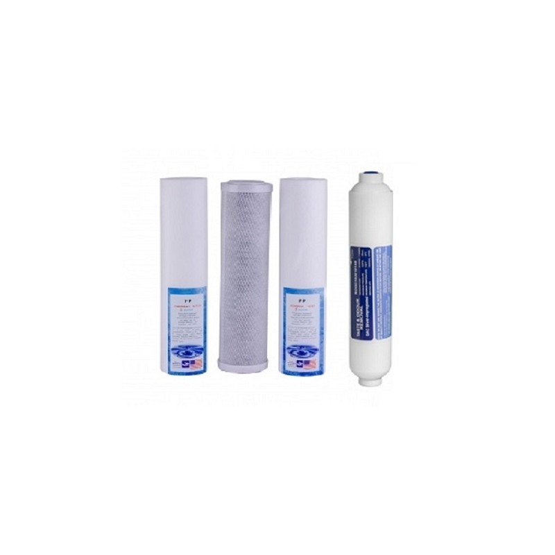 Szűrőkészlet Ro-CleanPure víztisztítóhoz belső menetes, 4 db