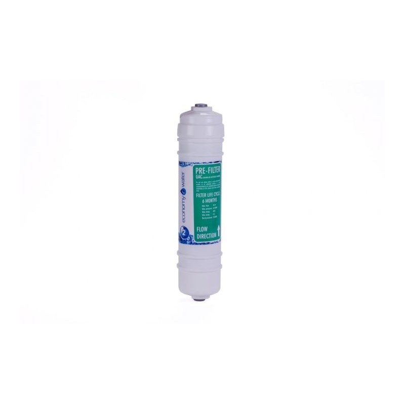 GAC Economy előszűrő szűrőházban gyorscsatlakozással, "Male"