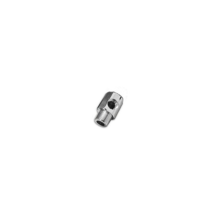 Ivóvíz bekötő csatlakozó idom 3/8" x 3/8" x 1/4" fém,víztisztítók