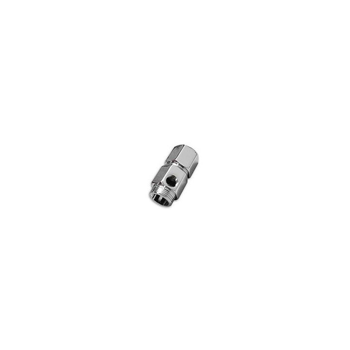 Ivóvíz bekötő-toldó csatlakozópár idom 3/4" x 3/4" x 1/4" fém