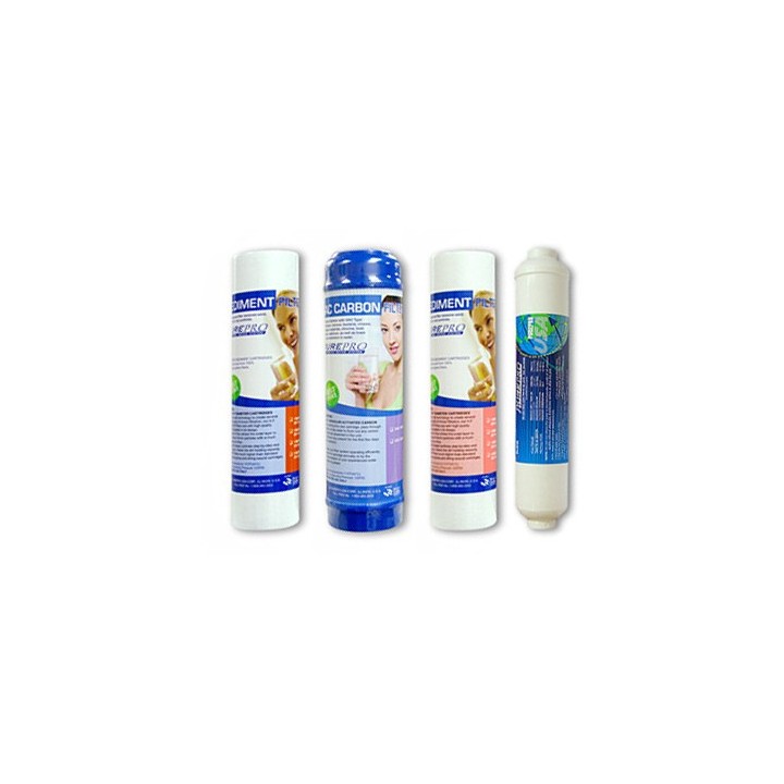 PurePro előszűrőbetét csomag-4 db-os GAC,víztisztító berendezés