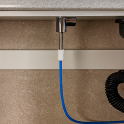 Belsőmenetes egyenes összekötő idom 3/8"x7/16" (kifolyócsap csatlakozó)