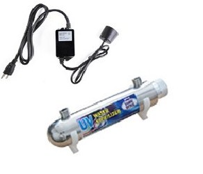 UV lámpa egység ozmózis víztisztító berendezésekhez UV-101, 6W, 1GPM