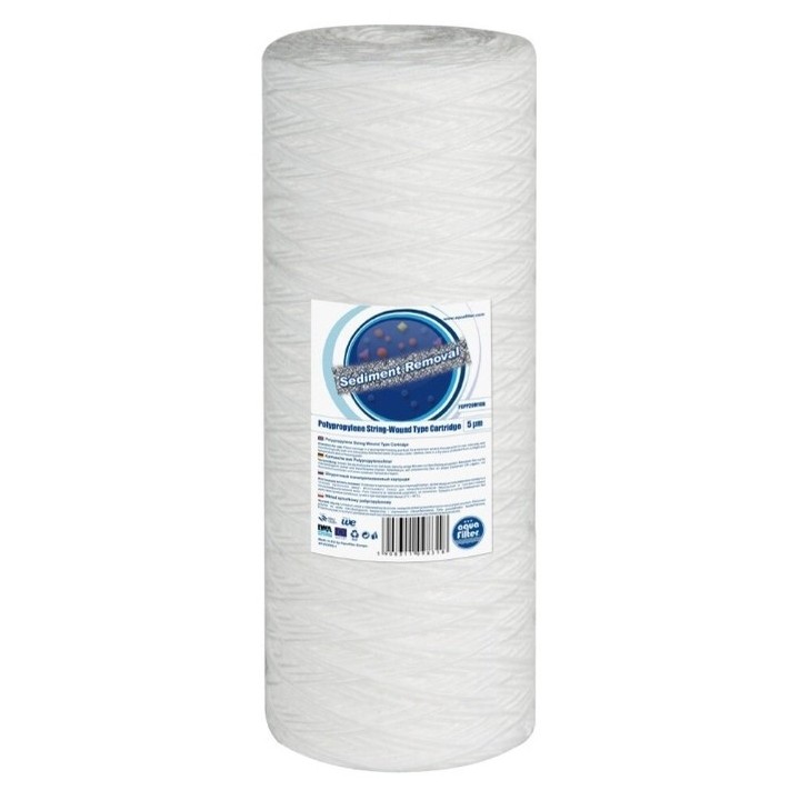 Előszűrő fonalas 10" Big Blue -20-mikronos Aquafilter