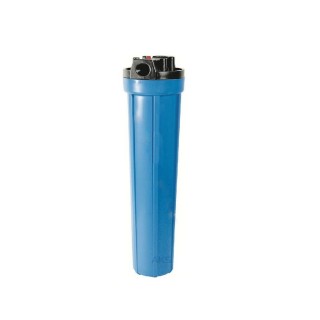 20"-os SLIM Big Blue szűrőházzal konzollal és kulccsal 3/4"-os csatlakozással