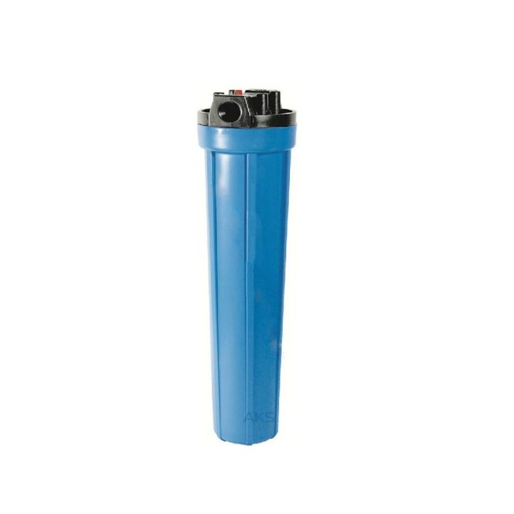 20"-os SLIM Big Blue szűrőházzal konzollal és kulccsal 3/4"-os csatlakozással