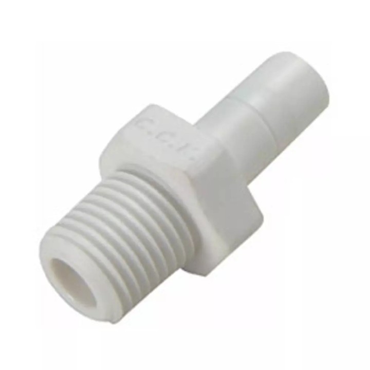 Egyenes csatlakozó Male cső-menet 1/4"cső 1/4" menet