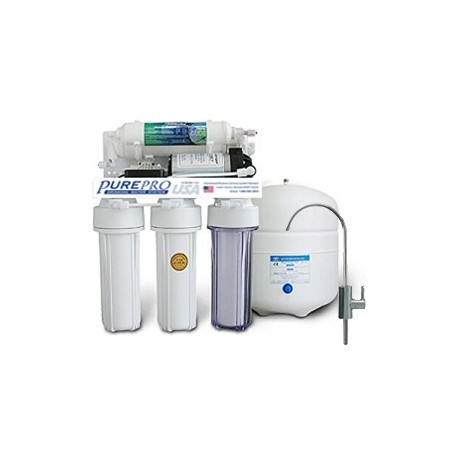 PurePro RO105P Háztartási RO Víztisztító nyomásnövelővel