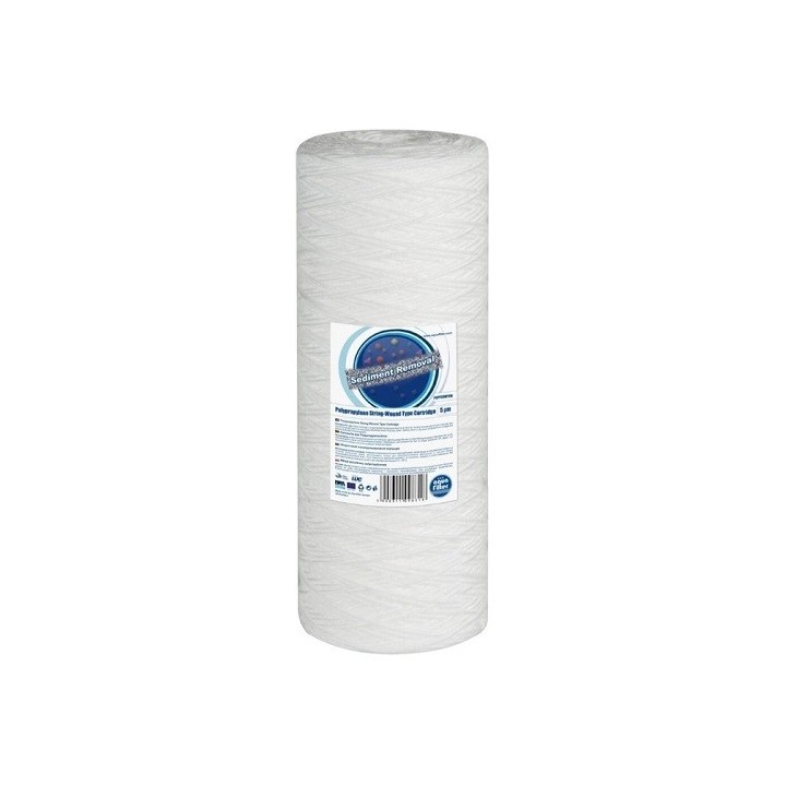 Előszűrő fonalas 10" Big Blue -5-mikronos Aquafilter