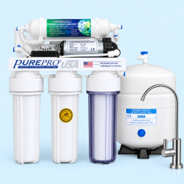 PurePro EC105P hálózati víz utótisztító nyomásnövelővel