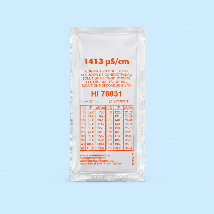 Kalibráló folyadék EC mérőhöz (µS/cm 1.413 20ml)