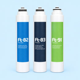FT-LINE 3 beépíthető háztartási vízszűrő betétek csomagban