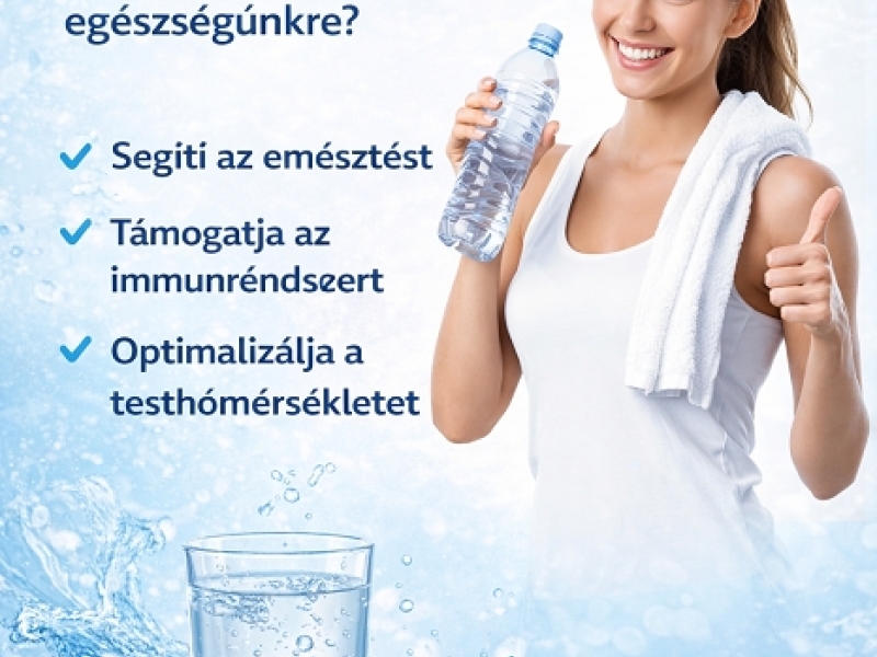A Víz élettani előnyei.