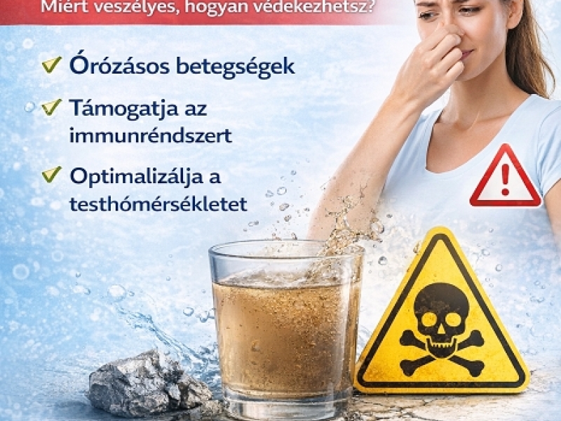 Az arzénos ivóvíz veszélye az emberi szervezetre